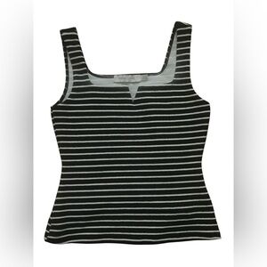 Bishop & Young 
Size Small 
NWOT 
Black & White stripe top